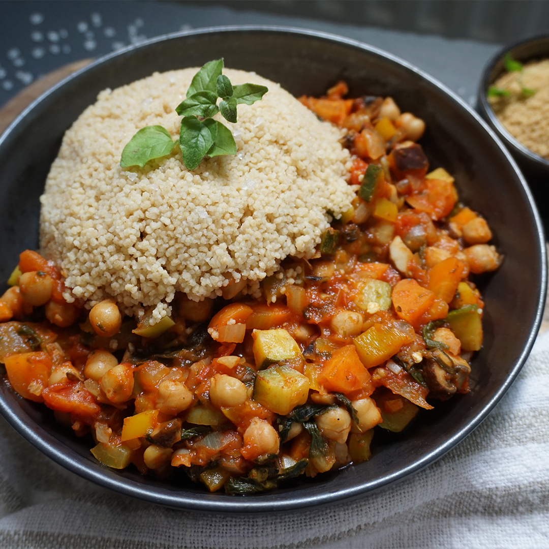 Röstgemüse mit Couscous