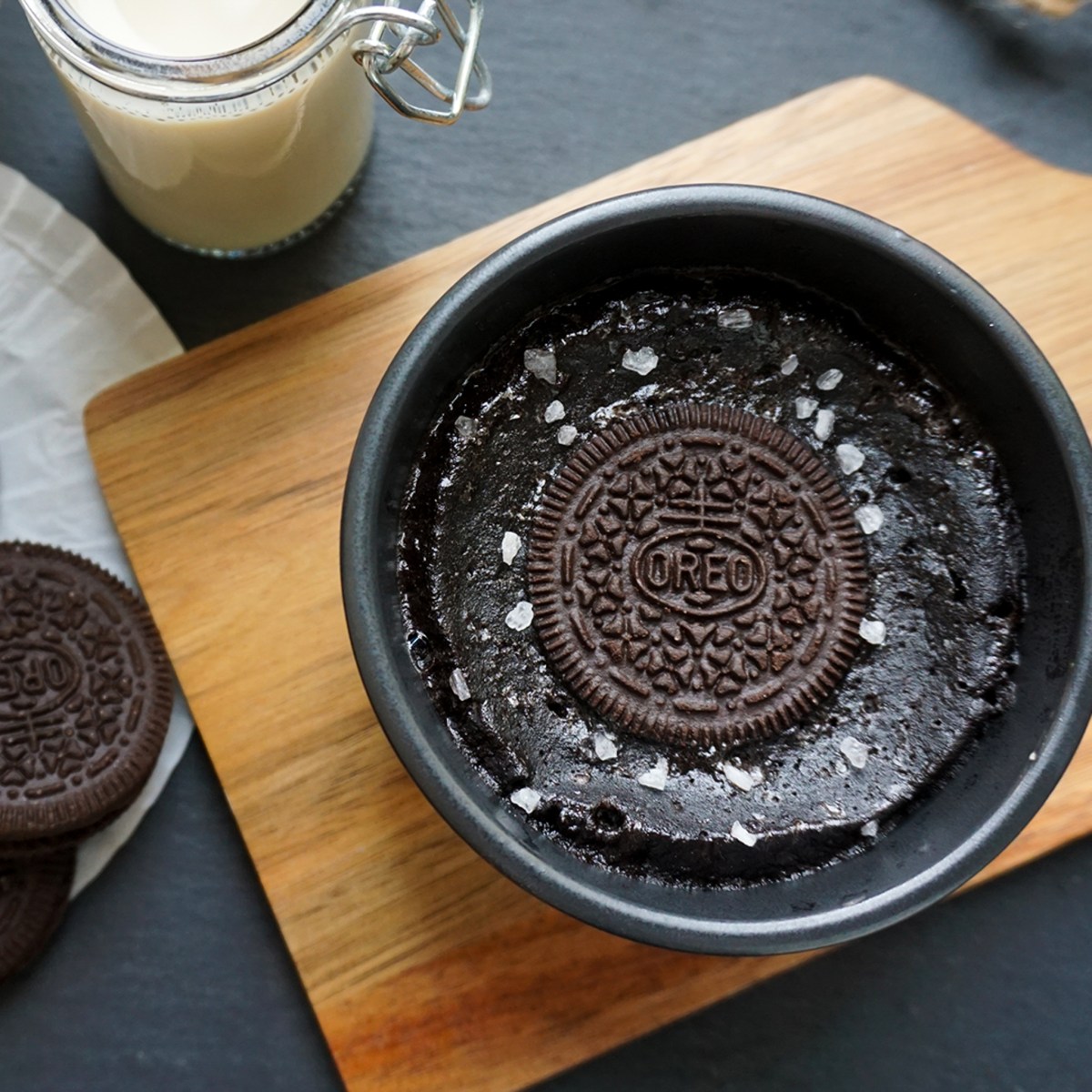 Oreo Tassenkuchen (2&nbsp;Zutaten!)