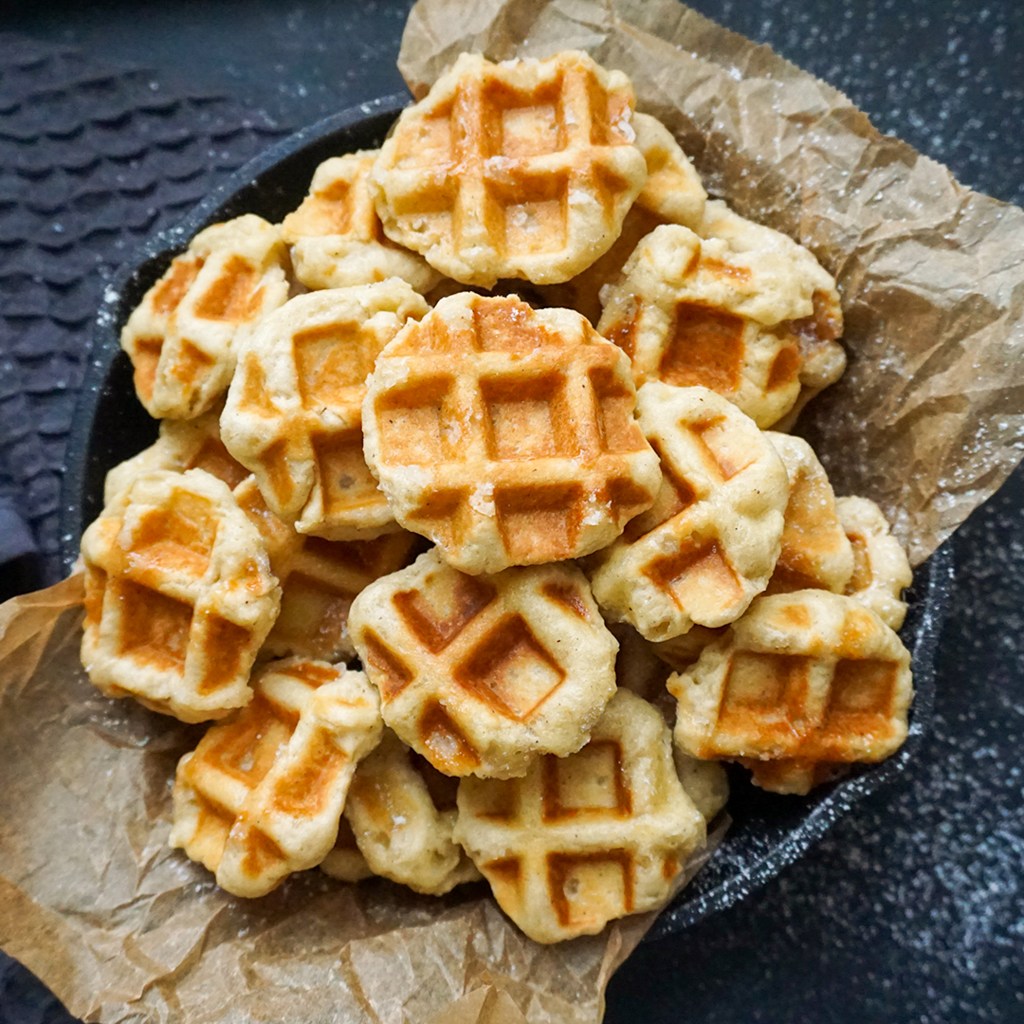 Vegane belgische Waffeln