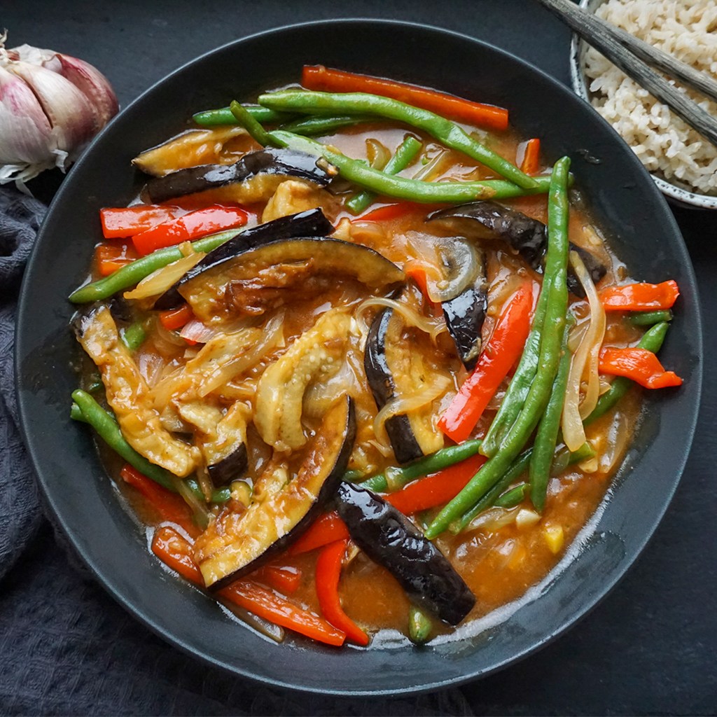 Stir-fried Eggplant
