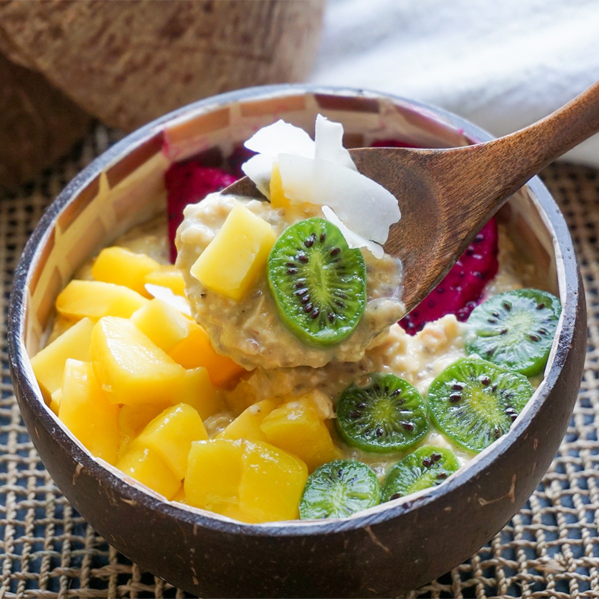Cremige Mango-Oats