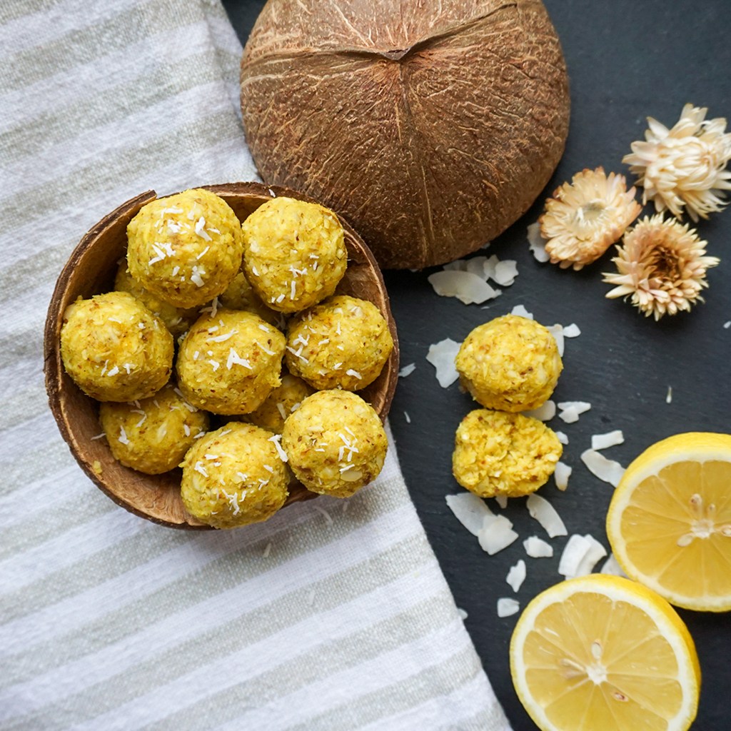 Energie-Bällchen mit Pfiff