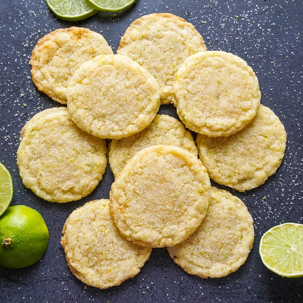 Limetten-Cookies