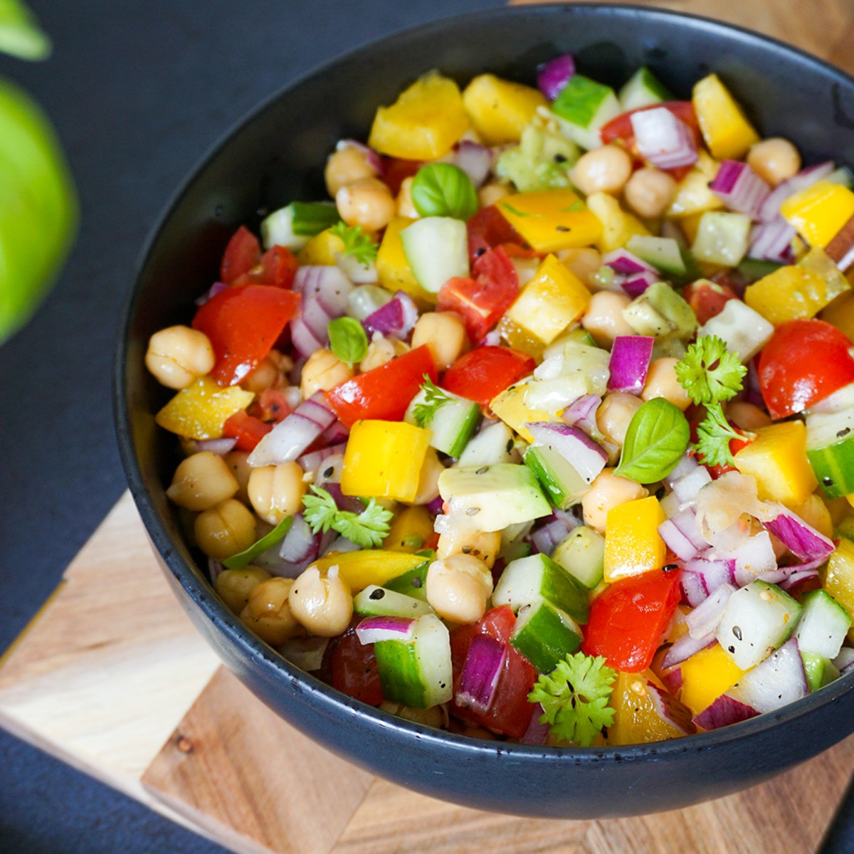 Kichererbsen-Salatbowl